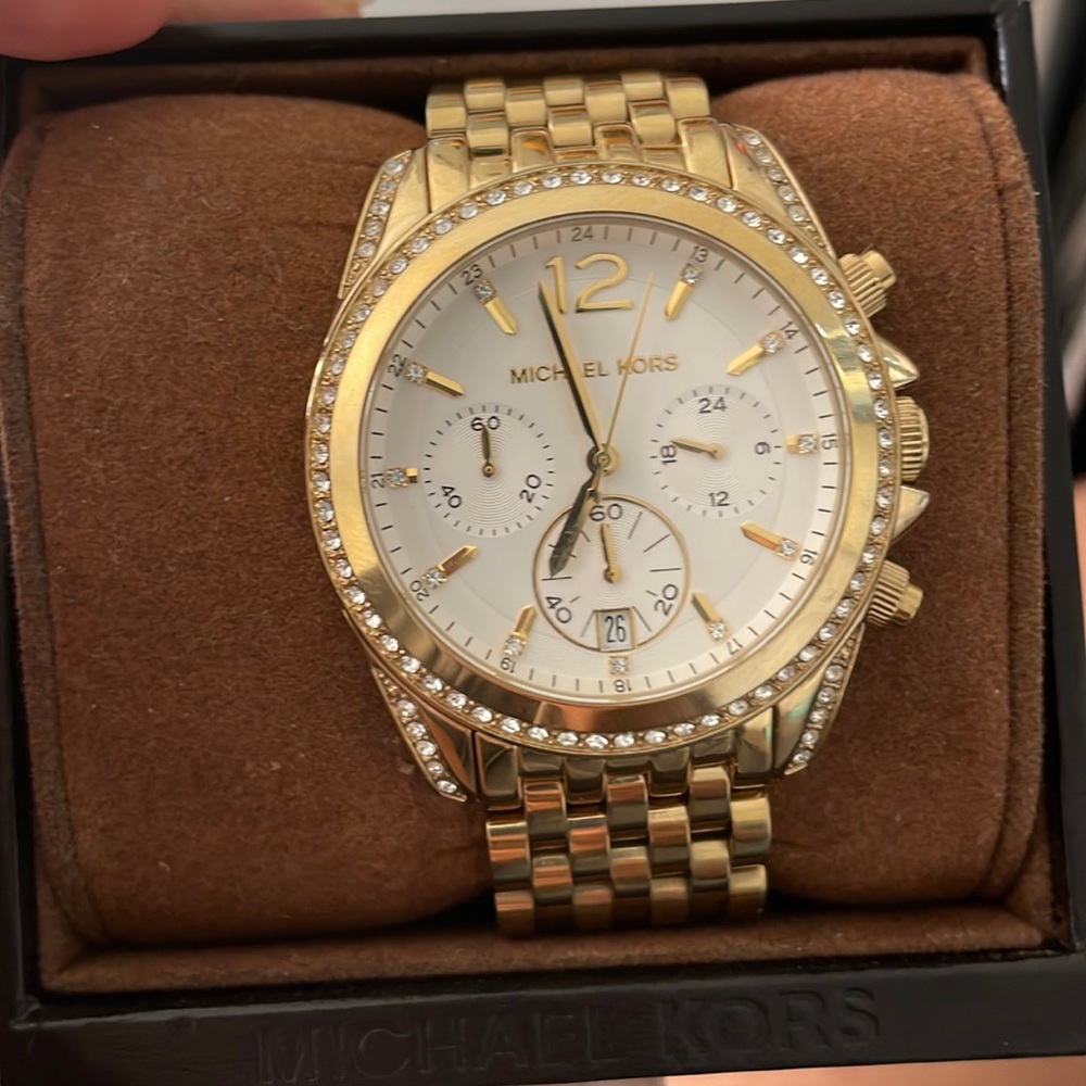 Gold Michael Kors Watch